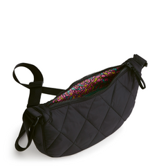 A springbrook sling crossbody bag from Vera Bradley in the pattern Moonless Night.