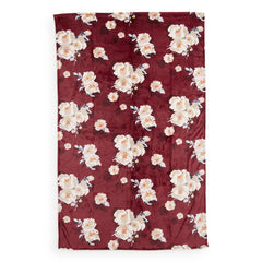 Vera Bradley Plush Throw Blanket in Blooms and Branches.