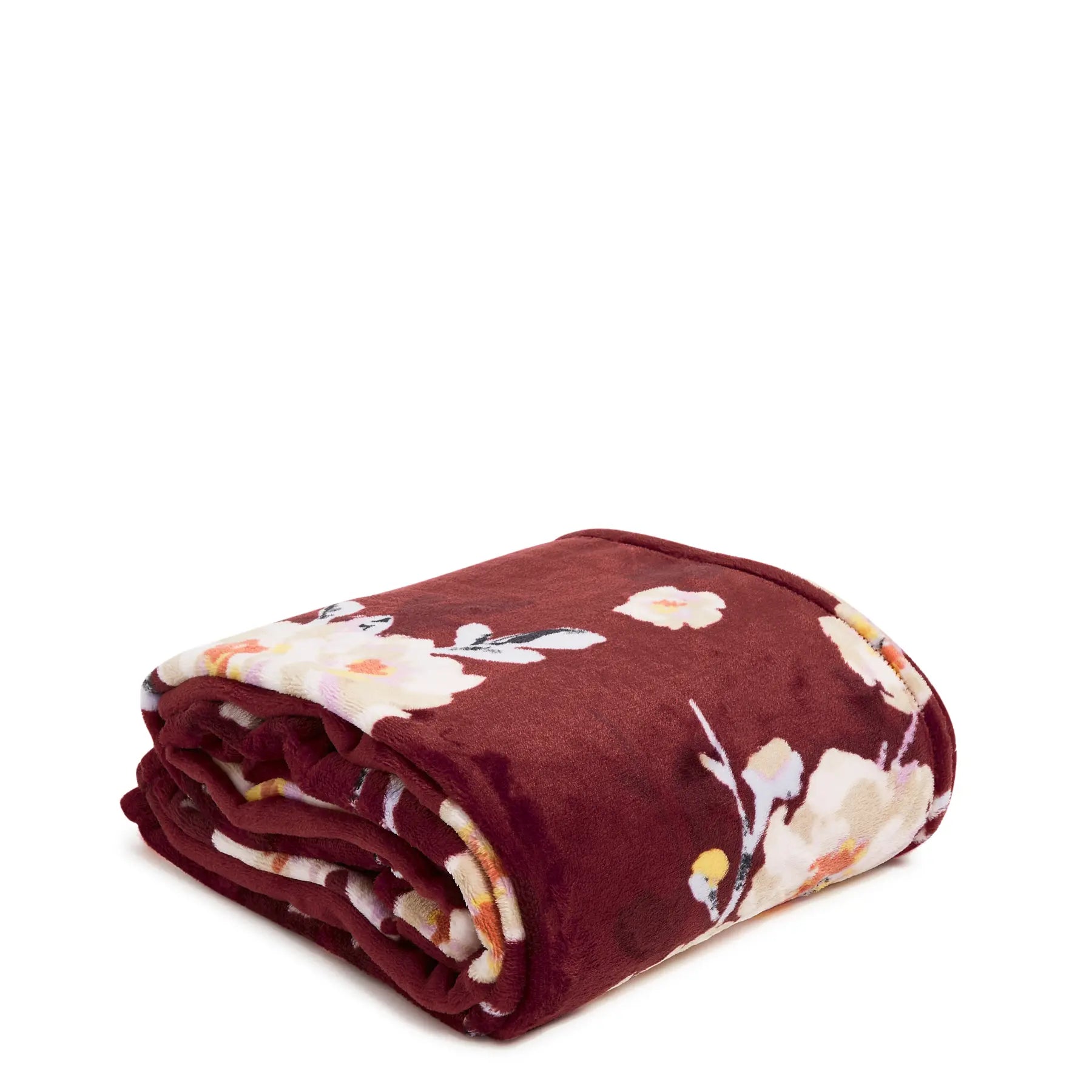 Vera Bradley Plush Throw Blanket in Blooms and Branches.