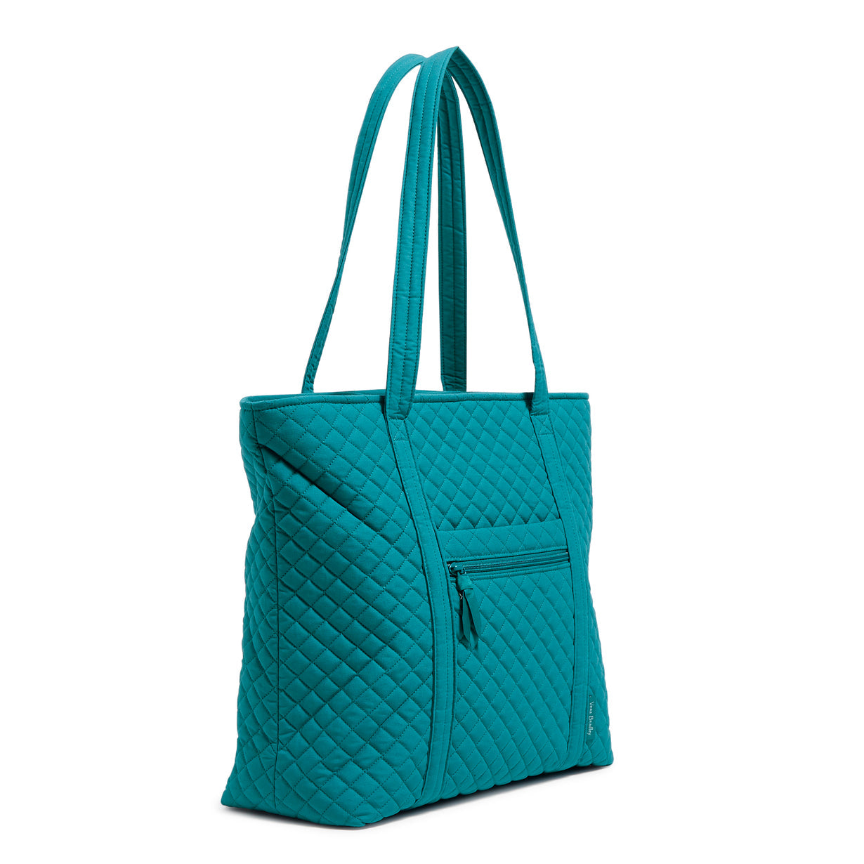 A Vera Tote bag in Forever Green pattern.