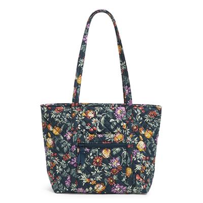 Vera Bradley Small Vera Tote Fresh-Cut Floral Green