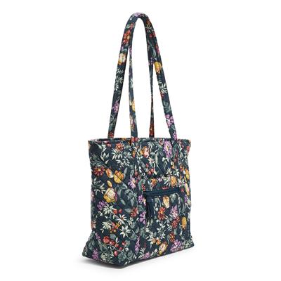 Vera Bradley Small Vera Tote Fresh-Cut Floral Green