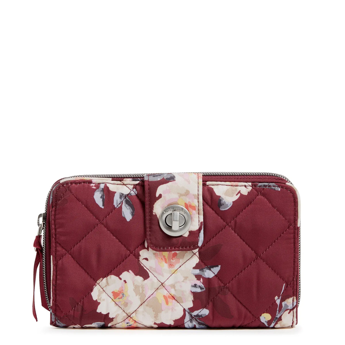 Vera Bradley RFID Turnlock Wallet Blooms and Branches.