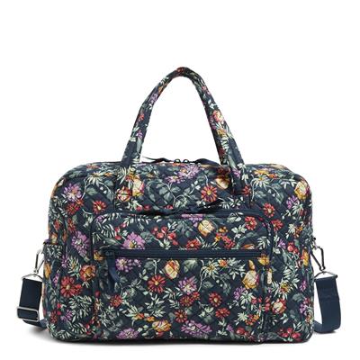 Vera Bradley Weekender Travel Bag in Fresh-Cut Floral Green
