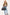 Vera Bradley Weekender Travel Bag in Moonless Night, model view