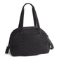 Vera Bradley Weekender Travel Bag in Moonless Night, detail view