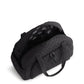 Vera Bradley Weekender Travel Bag in Moonless Night, interior view
