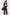 Vera Bradley Weekender Travel Bag in Peacoat, model view
