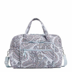 Weekender Travel Duffel Bag from Vera Bradley in their Soft Sky Paisley pattern - 1