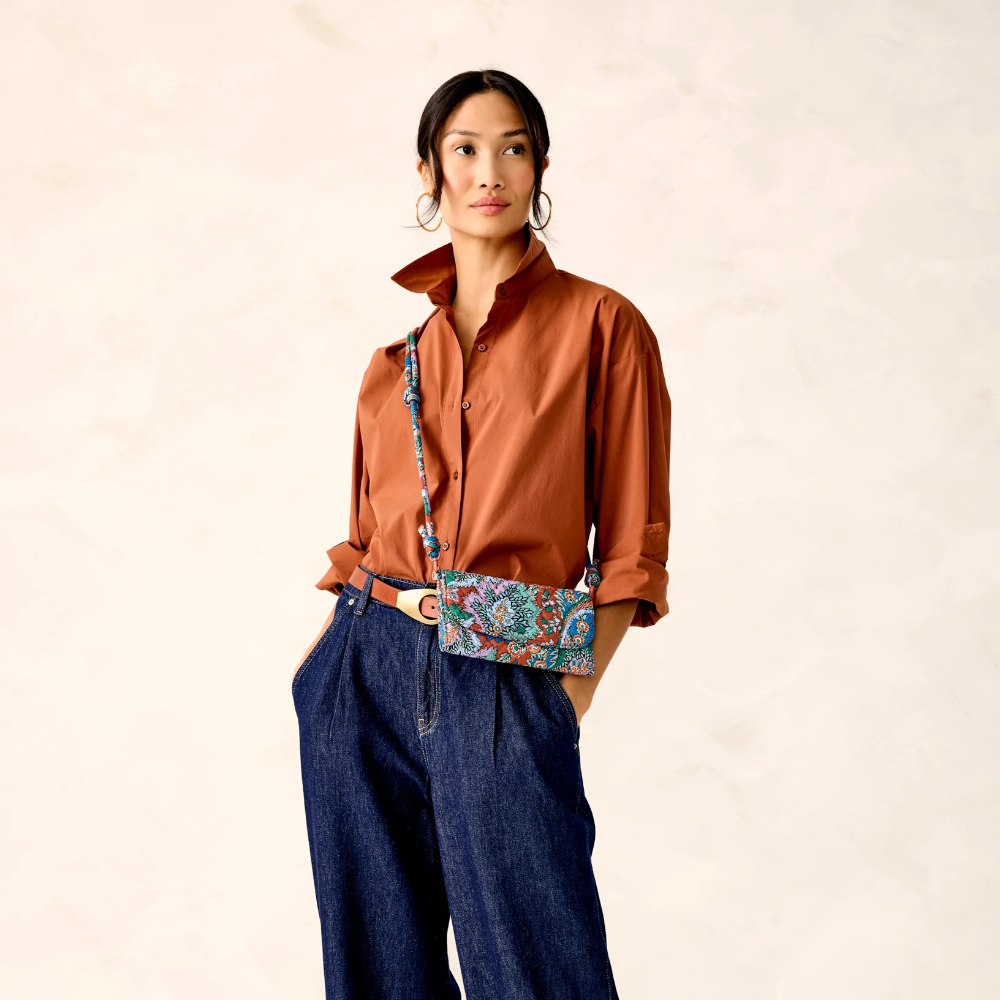 Wildwood Wallet Crossbody - Cotton Gabardine