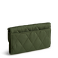 Vera Bradley Wildwood Wallet Crossbody in Polyester Twill fabric. Shown in the pattern Bronze Green.