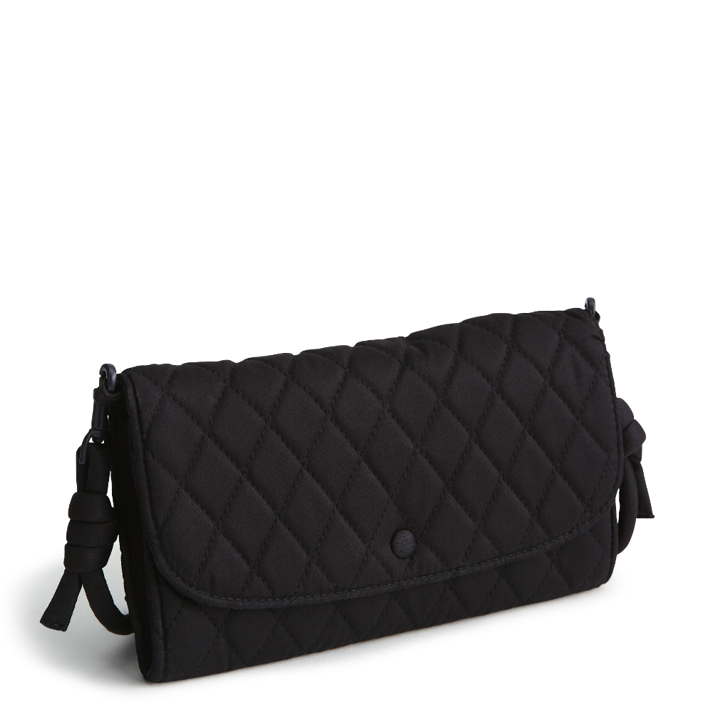 Wildwood Wallet Crossbody in Cotton Gabardine fabric from Vera Bradley. Shown in the Moonless Night pattern.