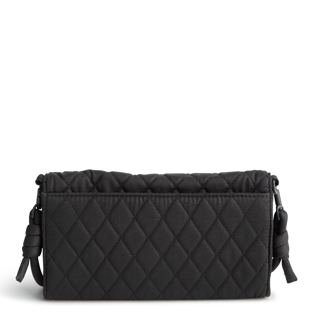 Wildwood Wallet Crossbody in Cotton Gabardine fabric from Vera Bradley. Shown in the Moonless Night pattern.