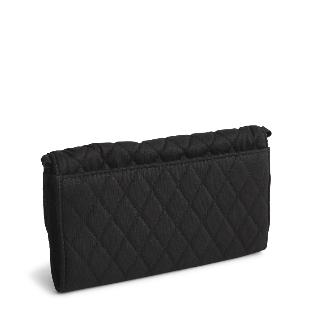 Wildwood Wallet Crossbody in Cotton Gabardine fabric from Vera Bradley. Shown in the Moonless Night pattern.