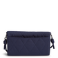 Vera Bradley Wildwood Wallet Crossbody in Polyester Twill fabric. Shown in the pattern Peacoat.