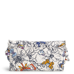 Wildwood Wallet Crossbody in Cotton Gabardine fabric from Vera Bradley. Shown in the Wing + Bloom pattern.