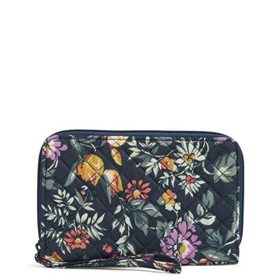 Zip-Around Wallet Fresh-Cut Floral Green