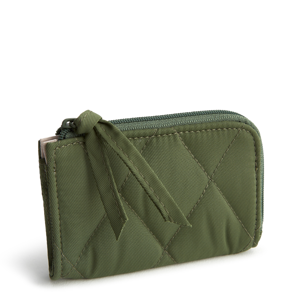 Zip Card Pouch - Polyester Twill