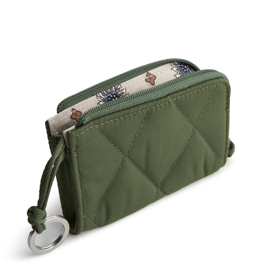 Zip Card Pouch - Polyester Twill