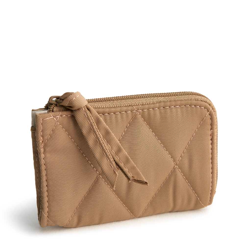 Zip Card Pouch - Polyester Twill