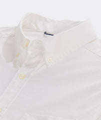 Vineyard Vines Solid On-The-Go Brrr Shirt | Solid White