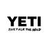 Built For The Wild Decal Black - YETI