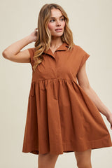 Ember Collared Mini Dress