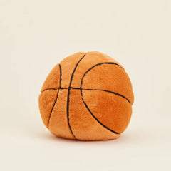 Warmies Basketball stuffed animal in the color orange.