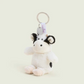 Black and White Cow Warmies® Keyring