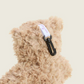 Brown Curly Bear Warmies® Bag Charm