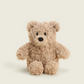 Brown Curly Bear Warmies® Bag Charm