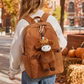 Highland Cow Warmies® Bag Charm
