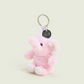 Pink Elephant Warmies® Keyring