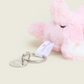Pink Elephant Warmies® Keyring