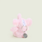 Pink Elephant Warmies® Keyring