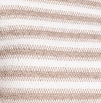 Ivory Beige Stripe