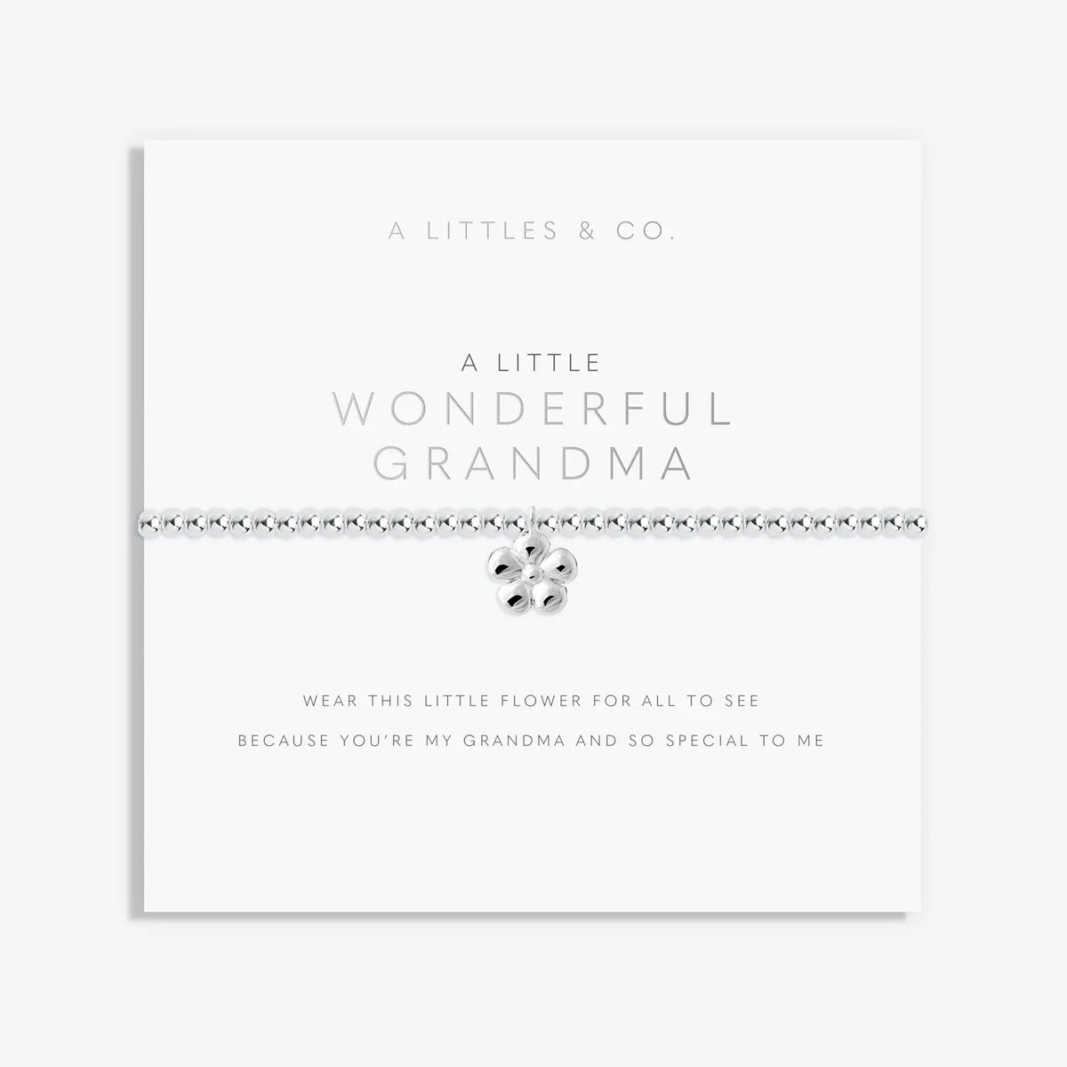 A Little Wonderful Grandma Bracelet Card View