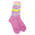Ragg Crew Socks - Ibis Rose Stripe