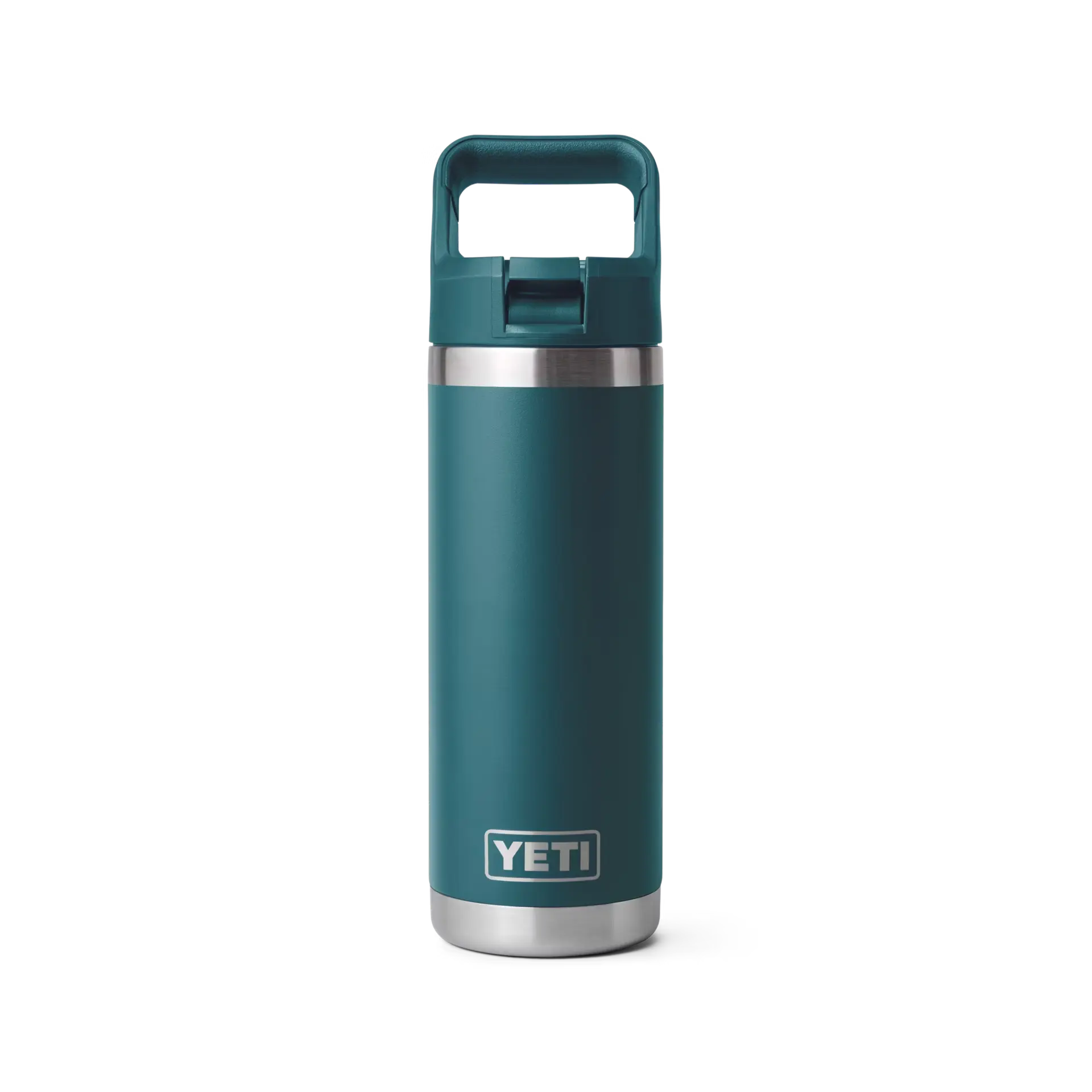 YETI Rambler 18 oz Water Bottle With Straw Cap - Agave Teal