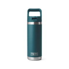 YETI Rambler 18 oz Water Bottle With Straw Cap - Agave Teal