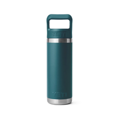 YETI Rambler 18 oz Water Bottle With Straw Cap - Agave Teal