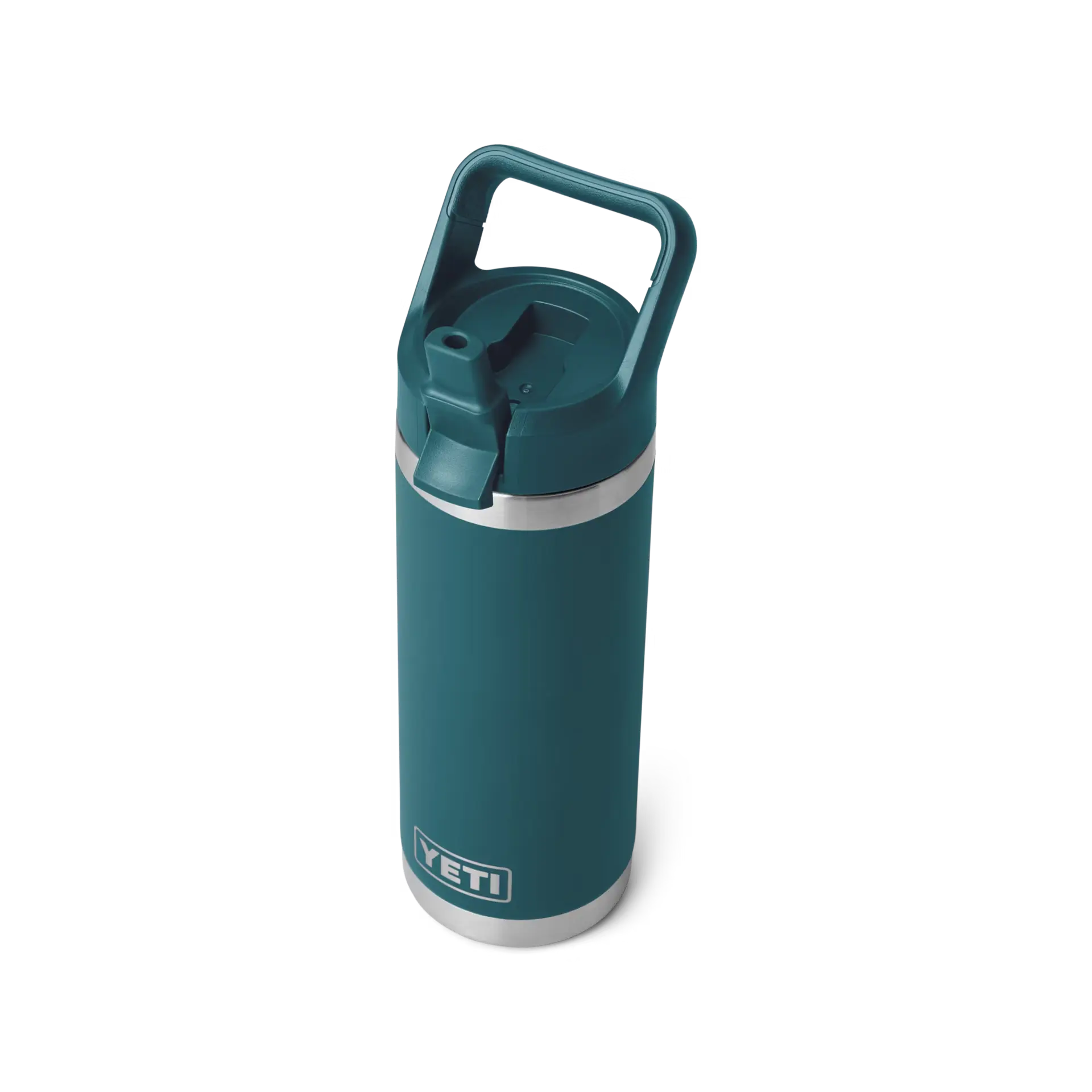 YETI Rambler 18 oz Water Bottle With Straw Cap - Agave Teal