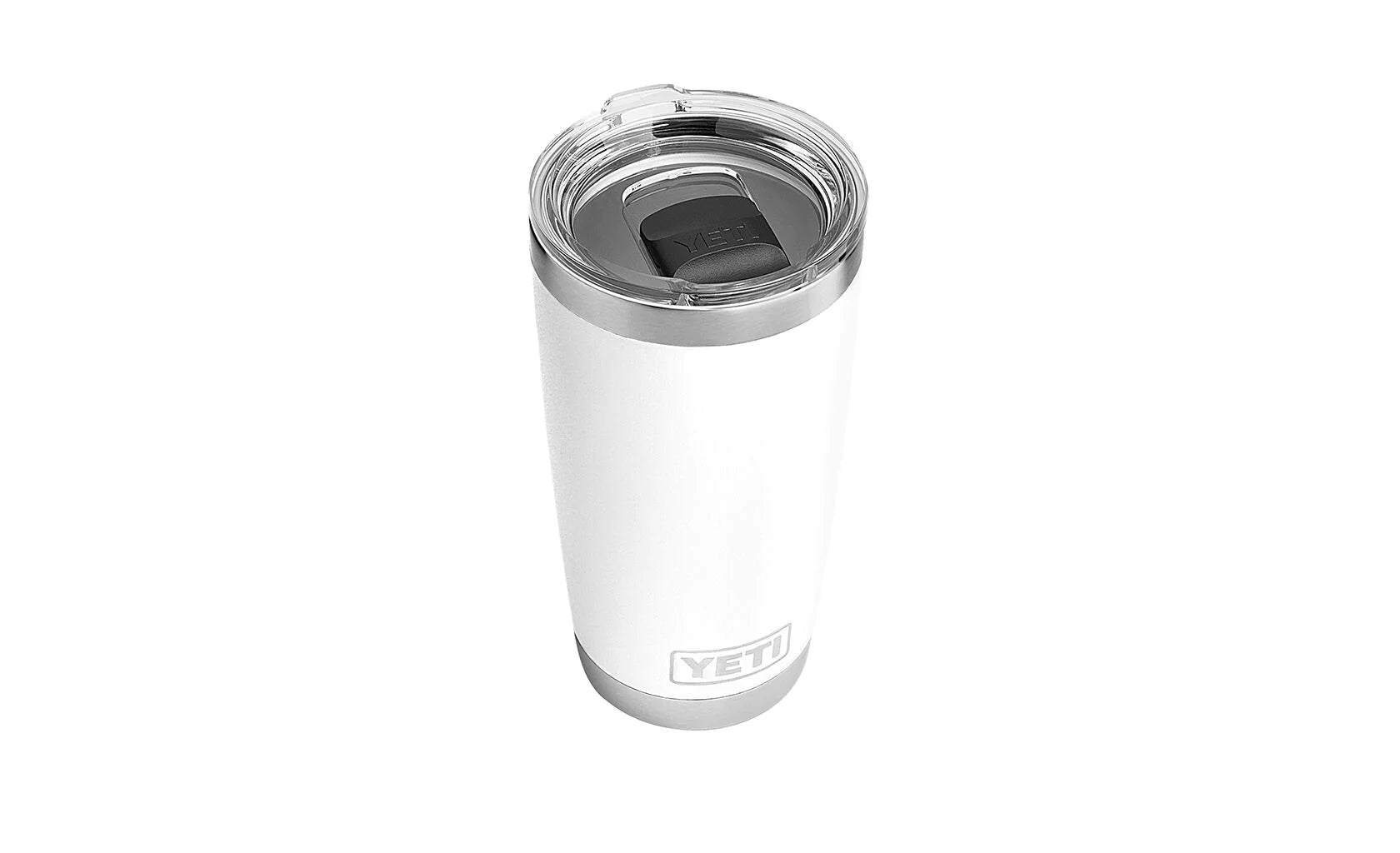 Rambler 20 oz Tumbler With Magslider Lid - White - YETI Tumbler