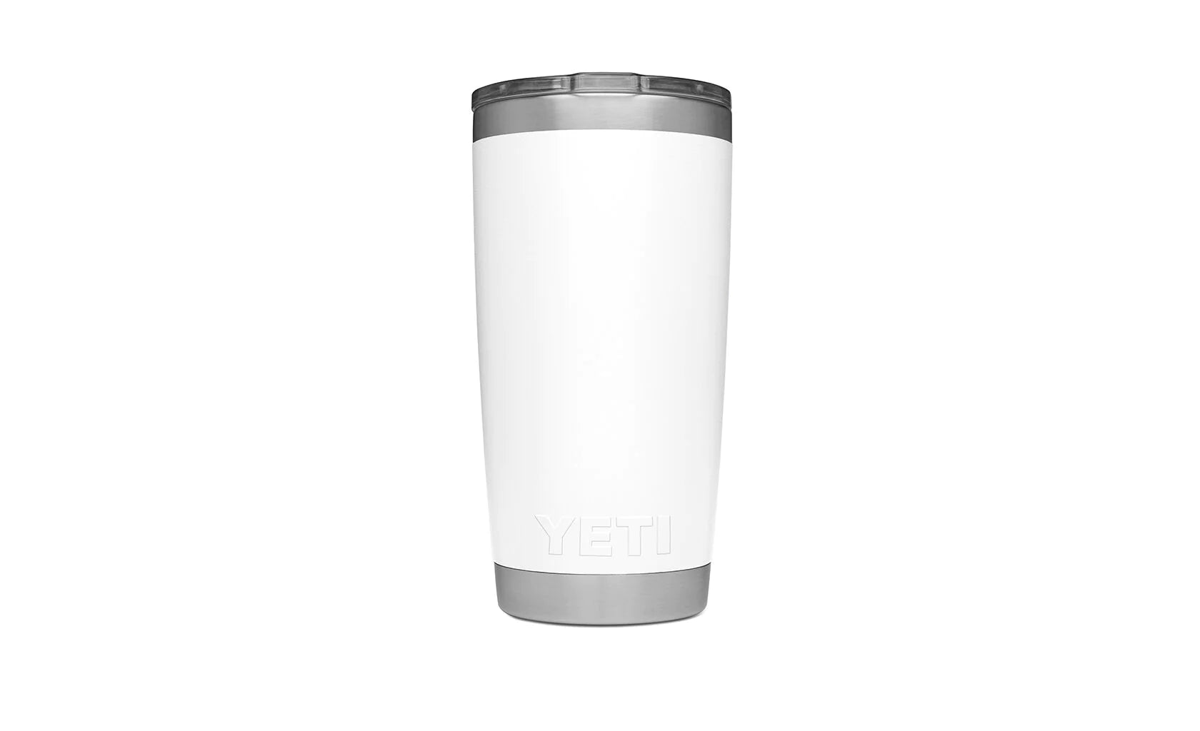 Rambler 20 oz Tumbler With Magslider Lid - White - YETI Tumbler