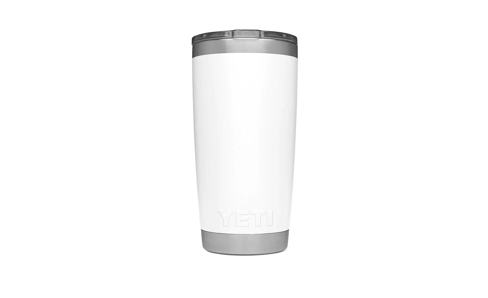 Rambler 20 oz Tumbler With Magslider Lid - White - YETI Tumbler