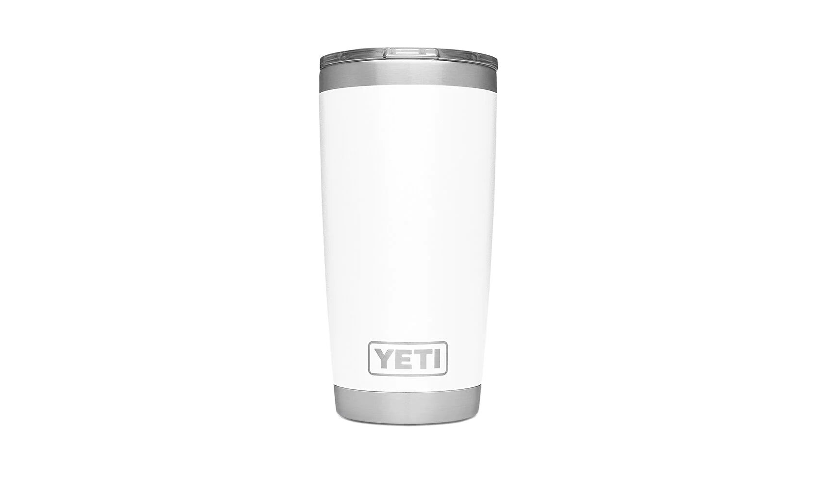 Rambler 20 oz Tumbler With Magslider Lid - White - YETI Tumbler