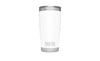 Rambler 20 oz Tumbler With Magslider Lid - White - YETI Tumbler
