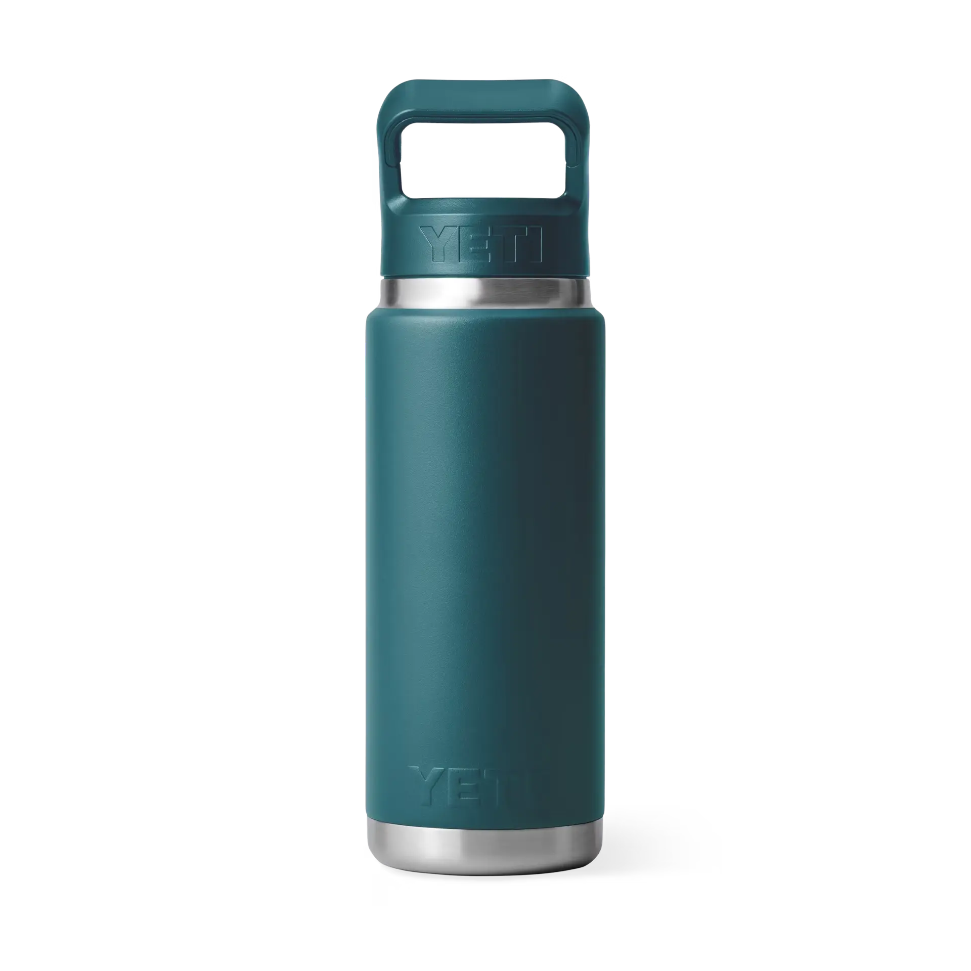 Rambler 26 Oz Water Bottle With Straw Cap - Agave Teal