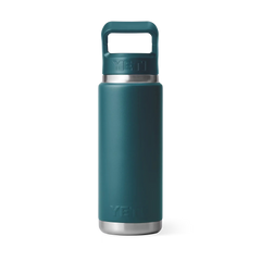 Rambler 26 Oz Water Bottle With Straw Cap - Agave Teal