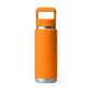 Rambler 26 Oz Water Bottle With Straw Cap - King Crab Orange